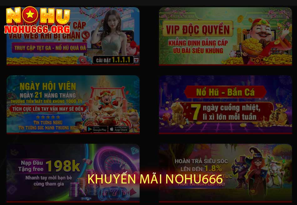 khuyến mãi nohu666